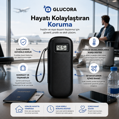 Glucora™ - İlaç Koruma Çantası